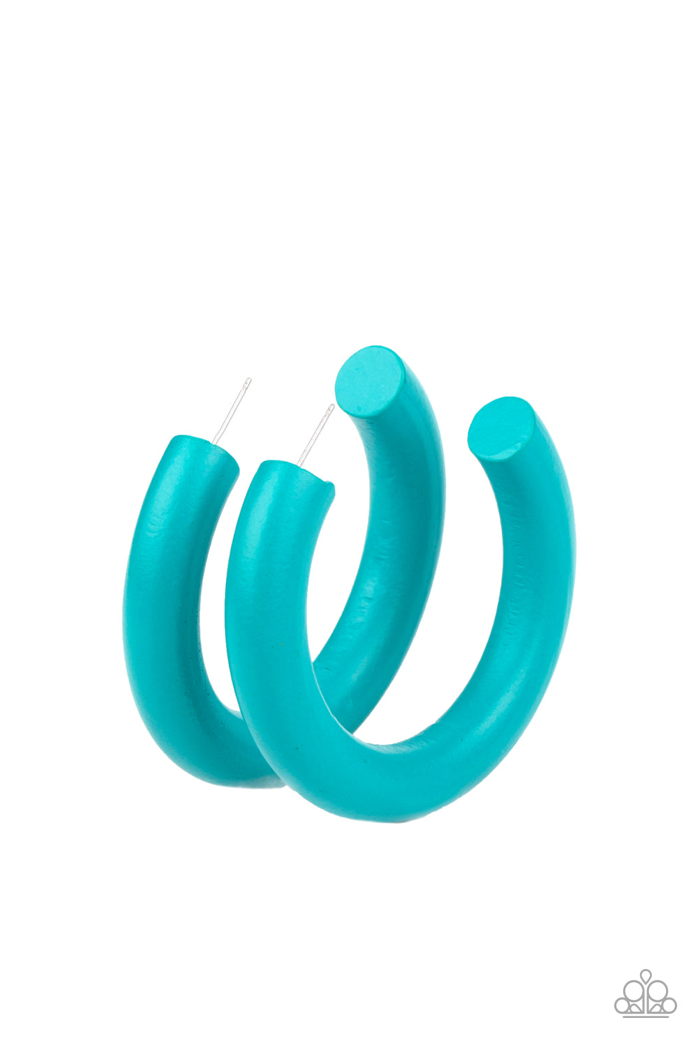 I WOOD Walk 500 Miles - Blue Wooden Hoops