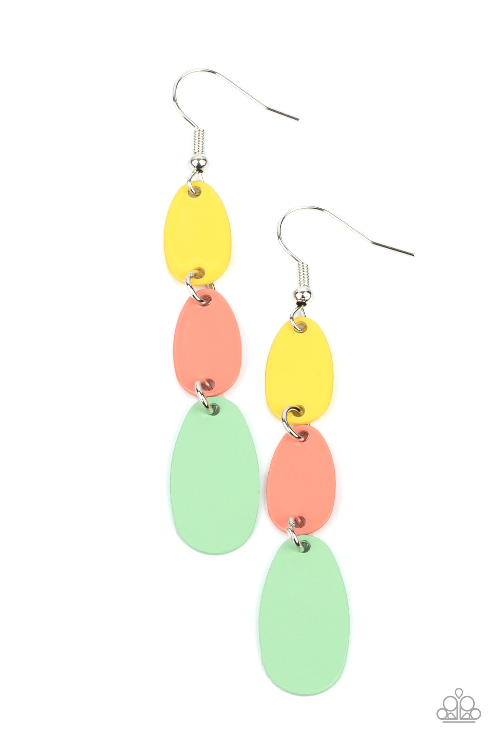 Rainbow Drops - Drop Earrings