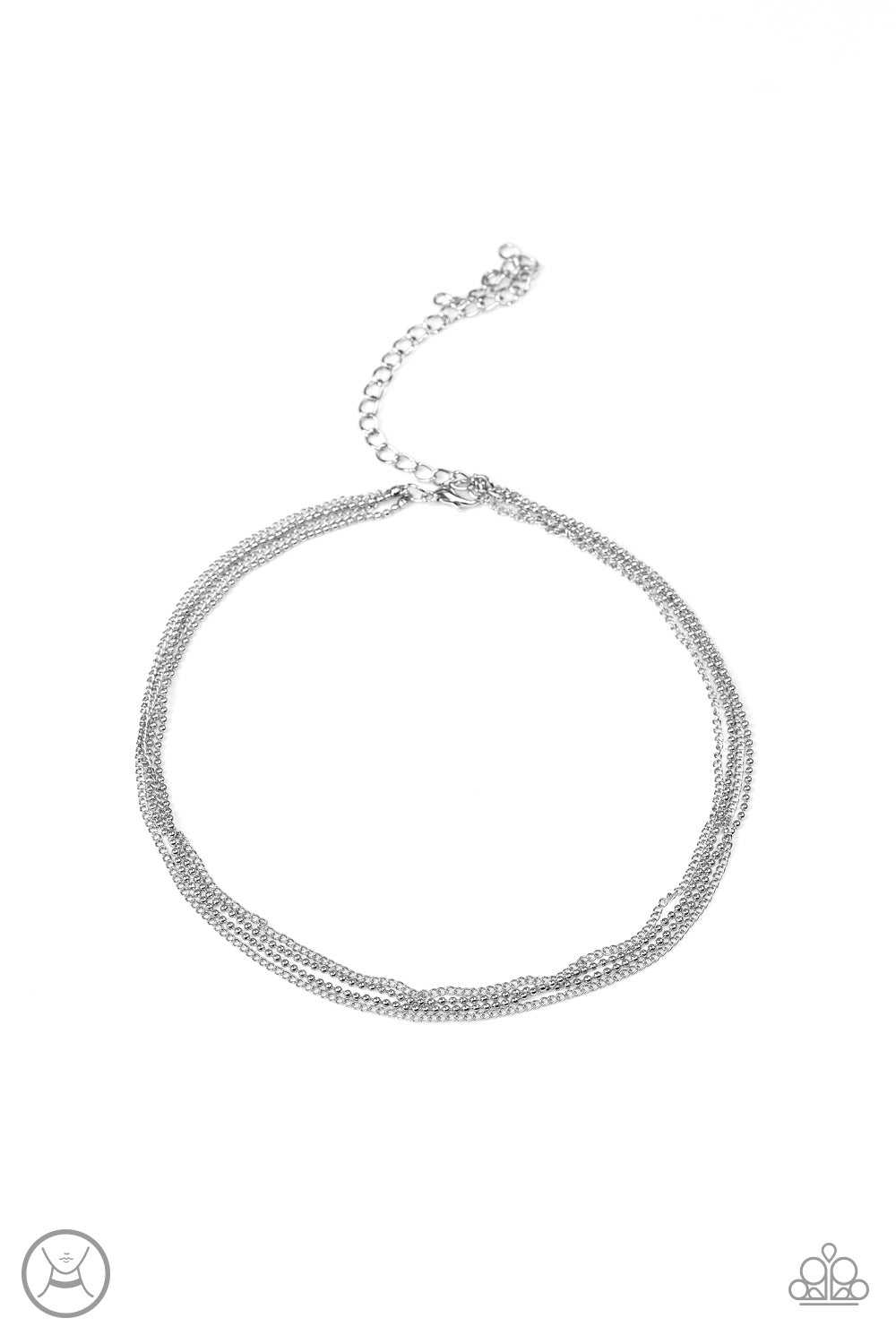 If You Dare Silver Choker
