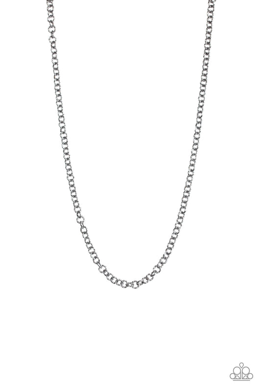 Courtside Couture - Black Men's Chain Necklace