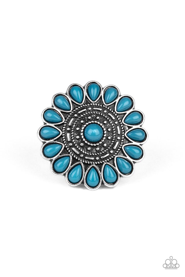Posy Paradise Blue Ring