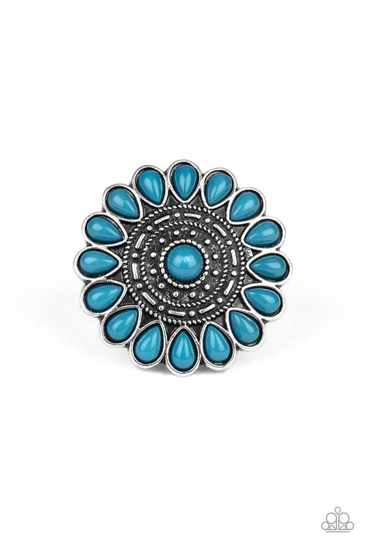 Posy Paradise Blue Ring
