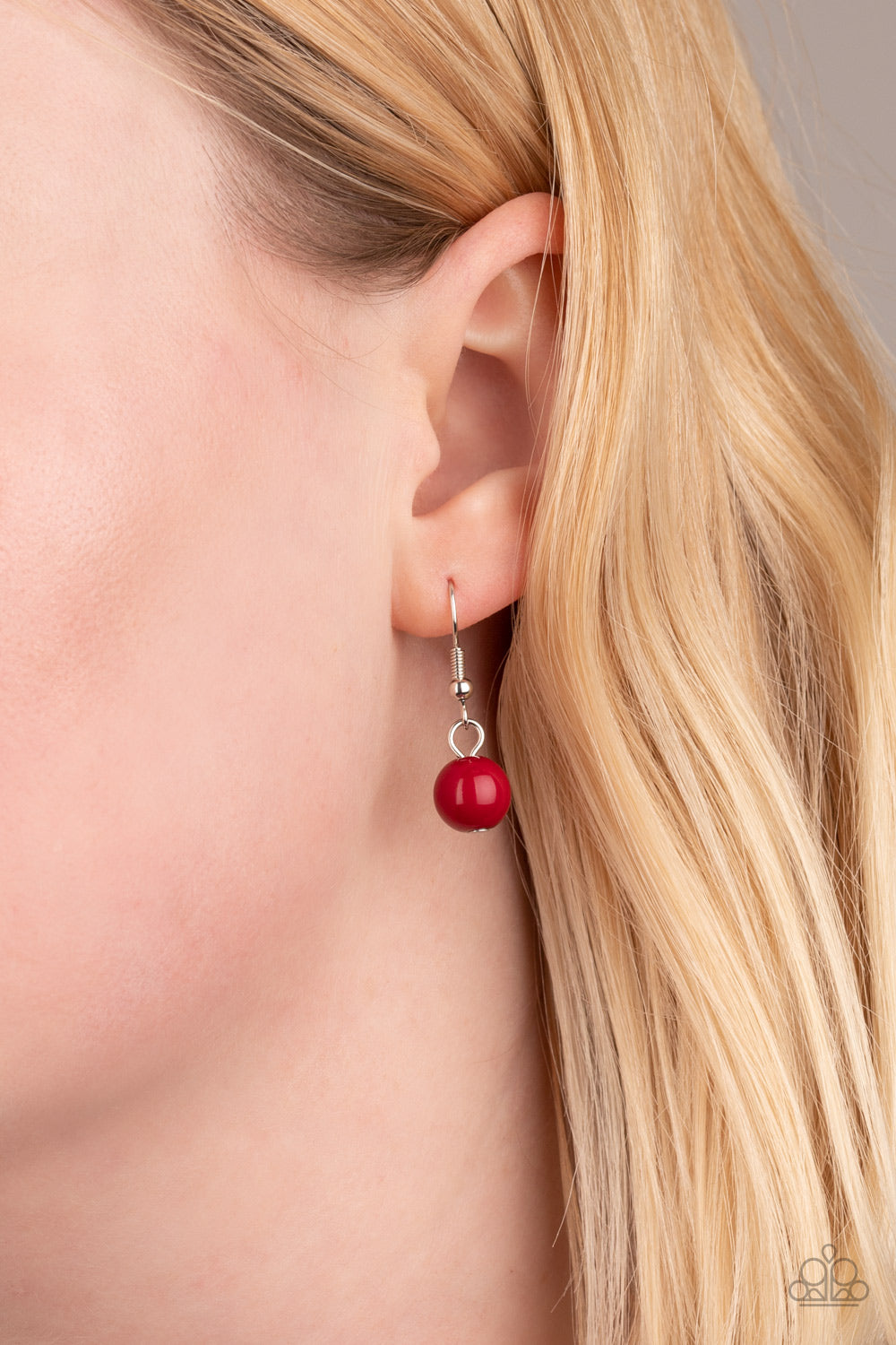 Endless Effervescence - Red Bid Style Red Necklace