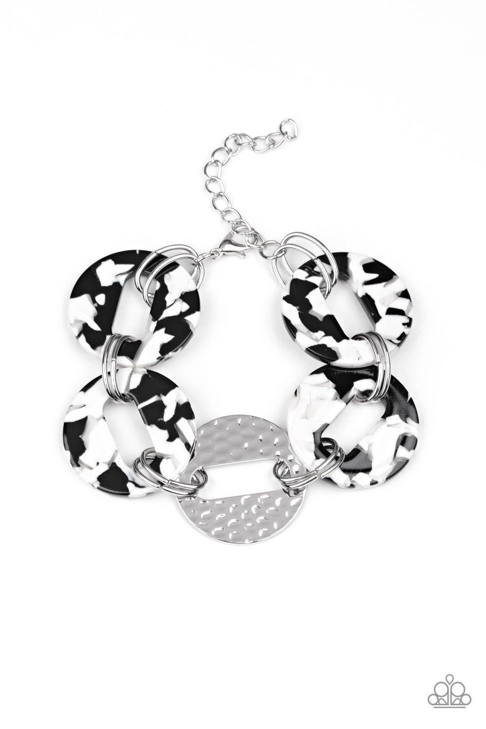 Retro Retrograde Necklace With Matching Retro Recharge Bracelet - Jewelry Set