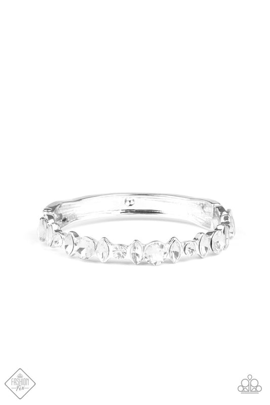BLING Them To Their Knees White Bracelet