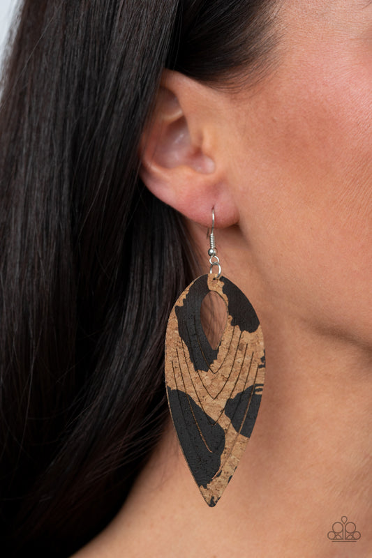 Cork Cabana - Boho Cork Earrings