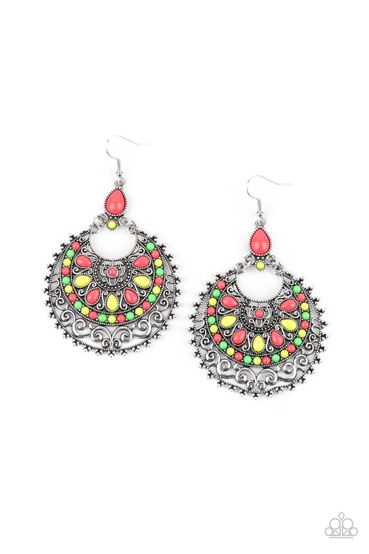 Laguna Leisure - Multi Neon Earrings