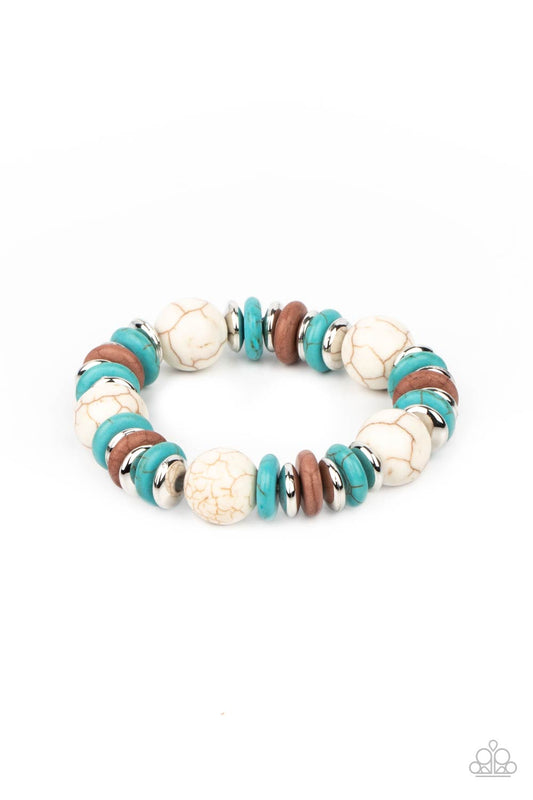 Rustic Rival - Multi Stone Bead Bracelet