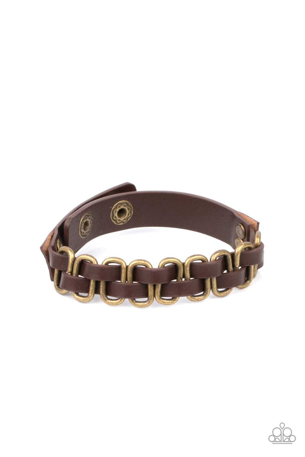 Gone Rogue - Brass Men's Bracelet