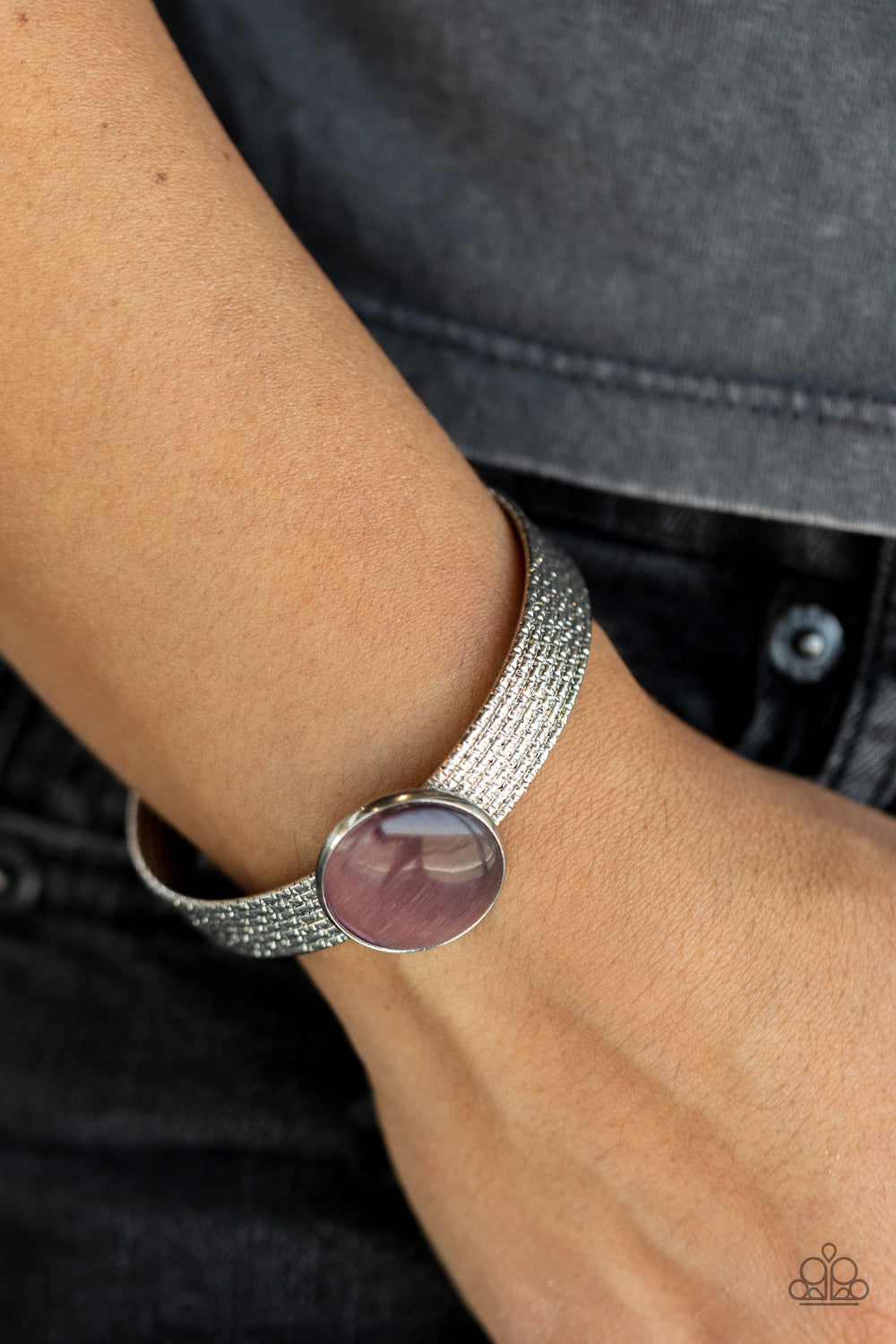 Mystical Magic - Purple Cat's Eye Bracelet