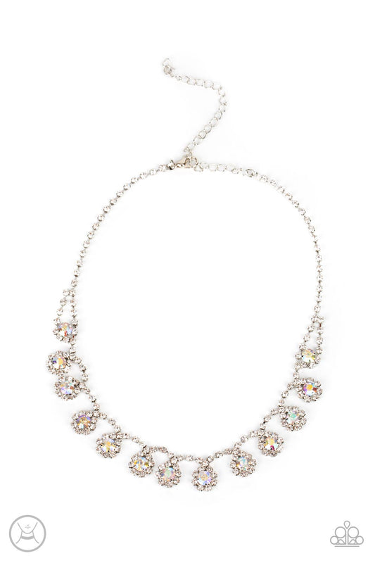 Princess Prominence - Iridescent Choker Necklace