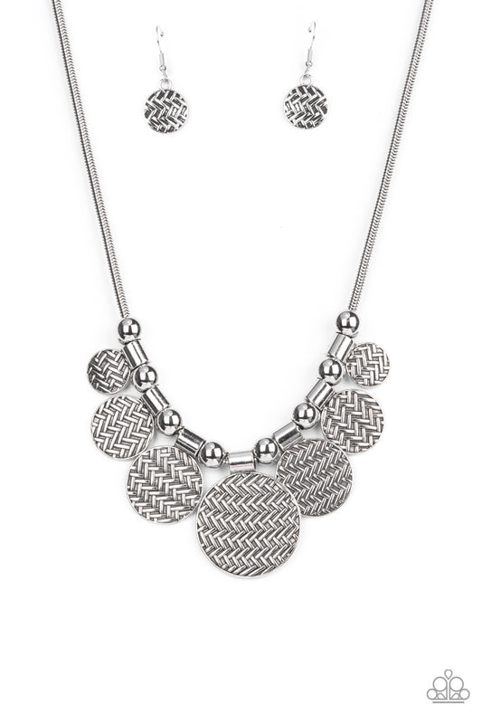 Indigenously Urban - Silver Urban Edge Necklace