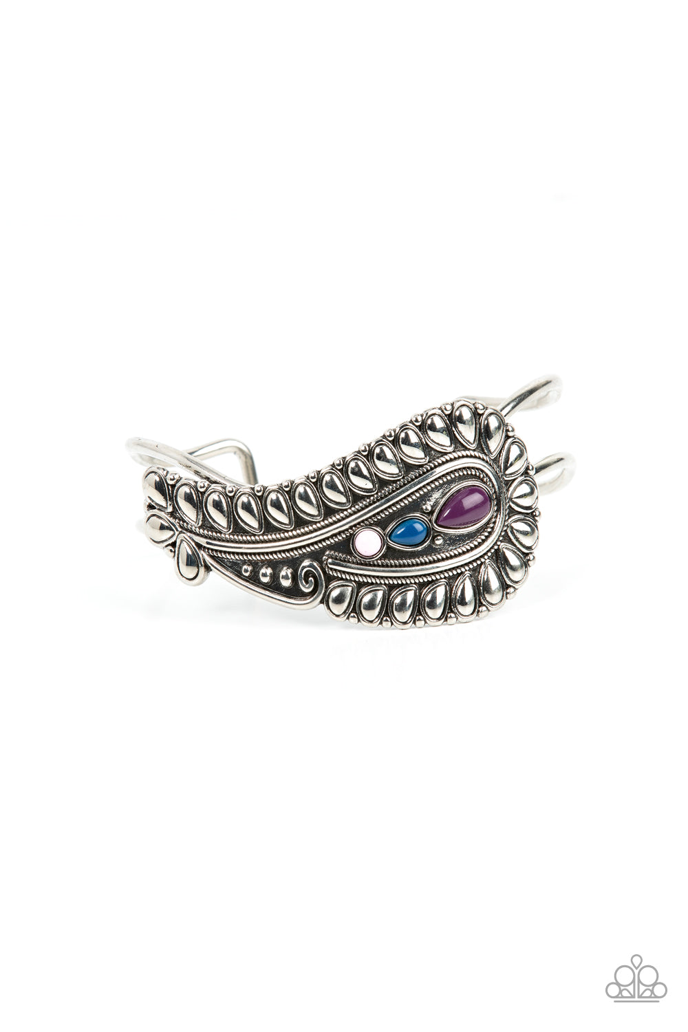 Paisley Prairie - Multi Gemmed Cuff Bracelet