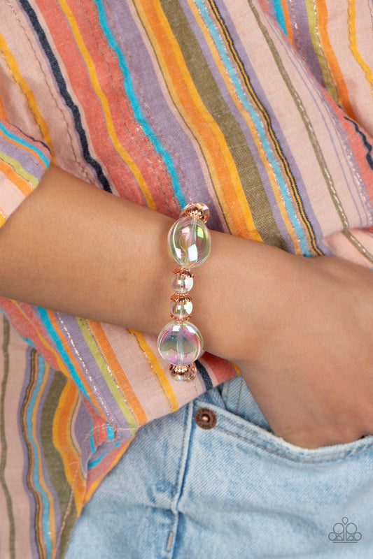 Copper Iridescent Bracelet
