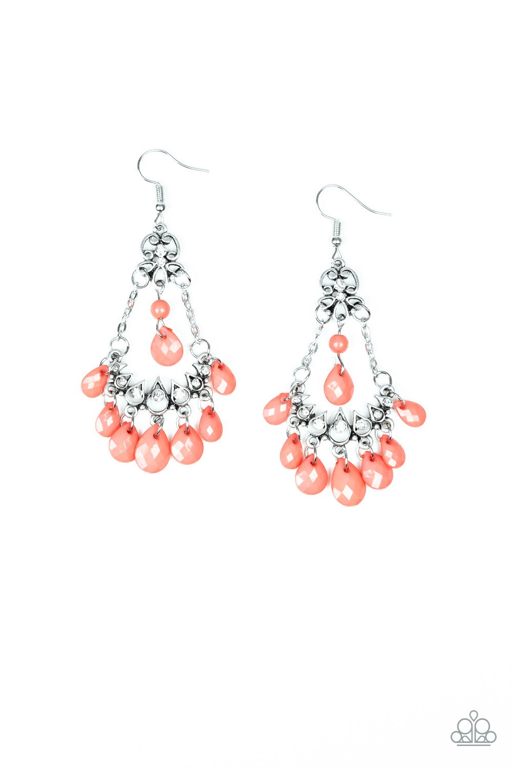 Malibu Sunset Orange Earring