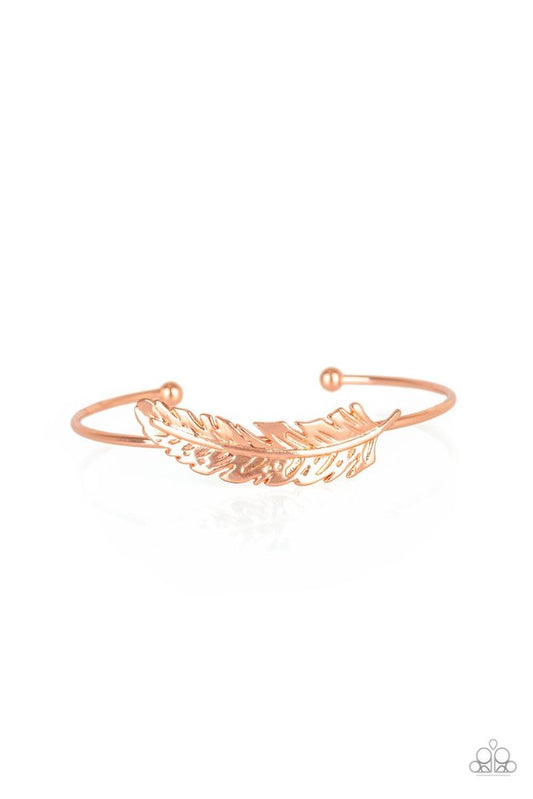 How Do You Like This FEATHER Copper Bracelet