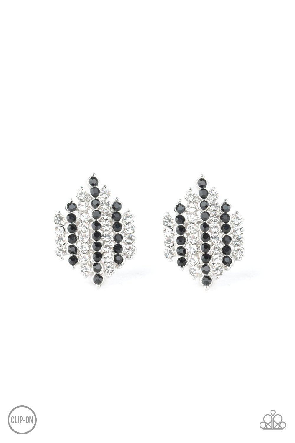 Rebel Rapture Black Clip-On Earring