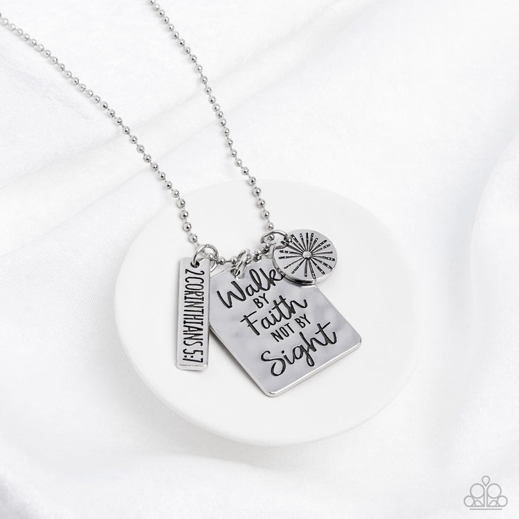 Sunshine Sight Inspirational Charm Necklace