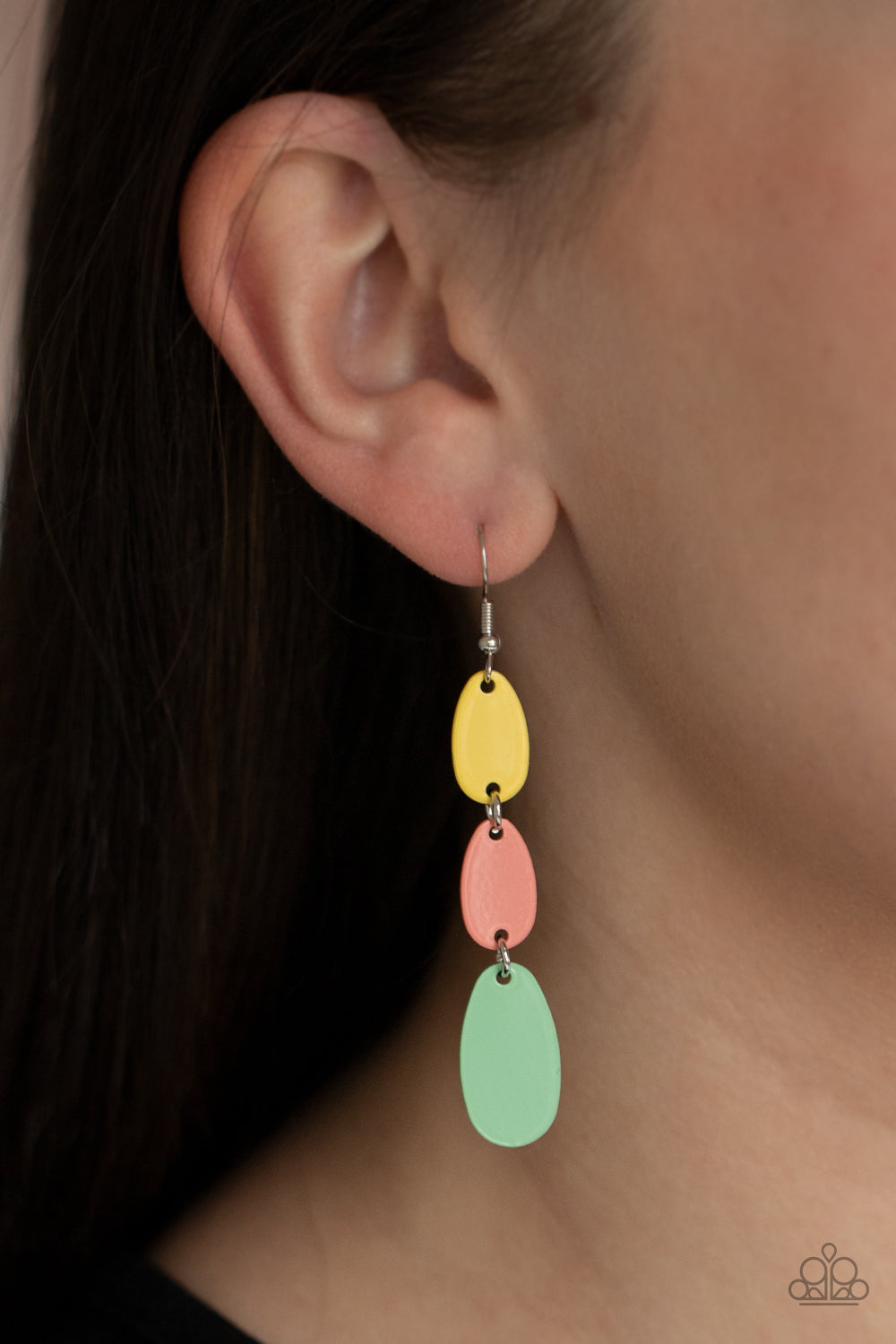 Rainbow Drops - Drop Earrings
