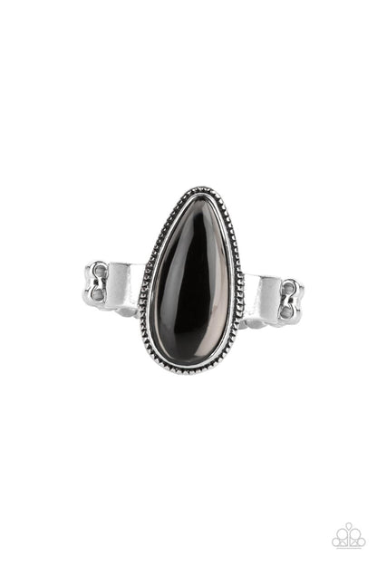 Mystical Marvel - Silver Teardrop Ring