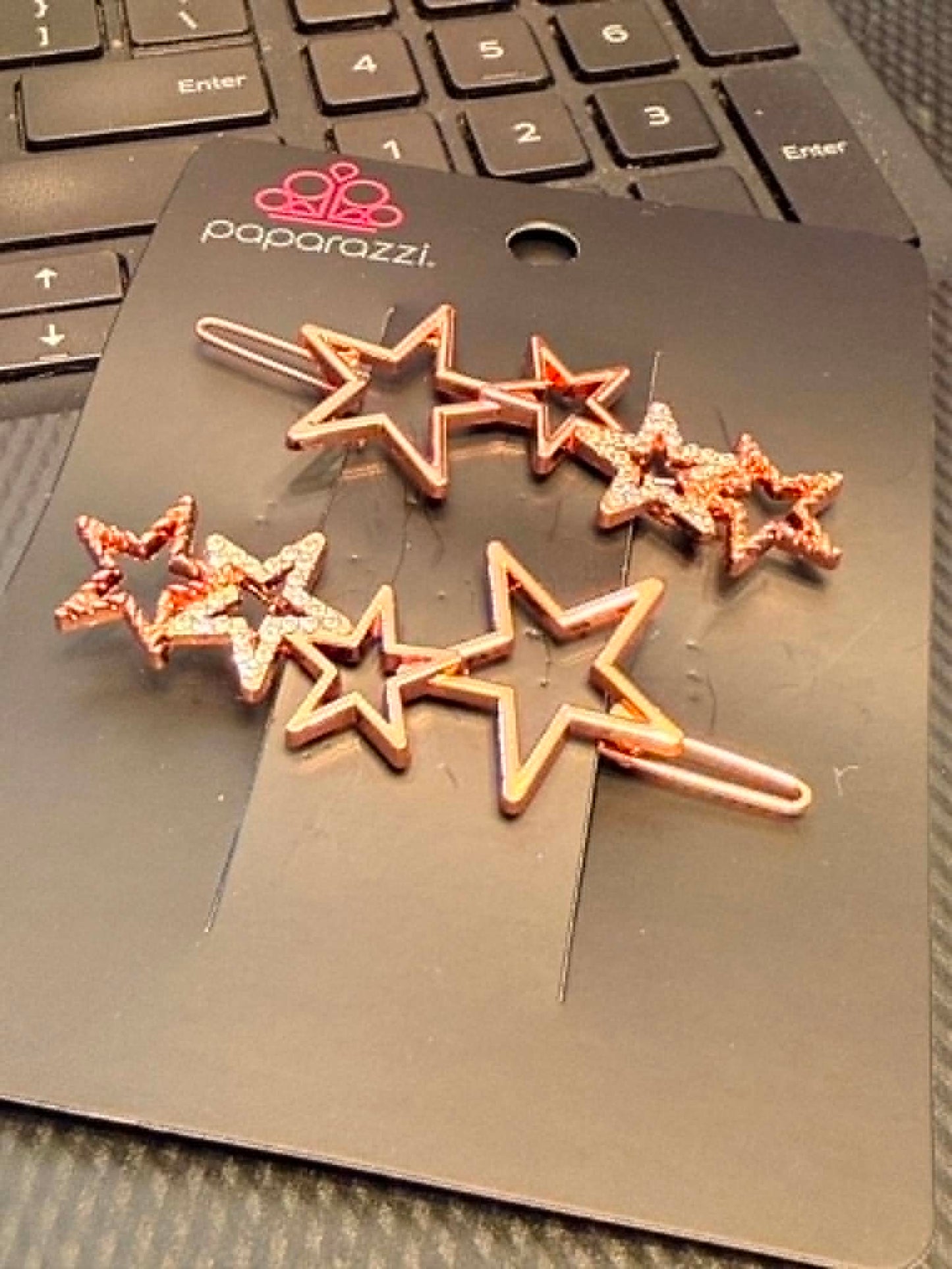 From STAR To Finish Copper Hair Barrette