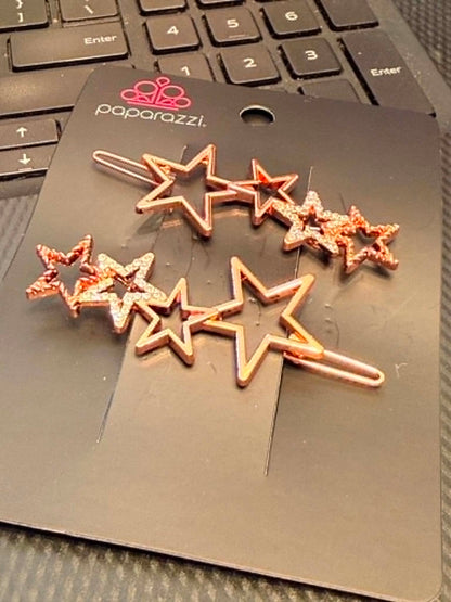 From STAR To Finish Copper Hair Barrette