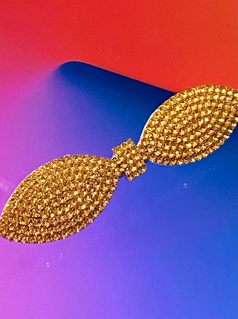 Mind-BOWing Sparkle White Hair Clip