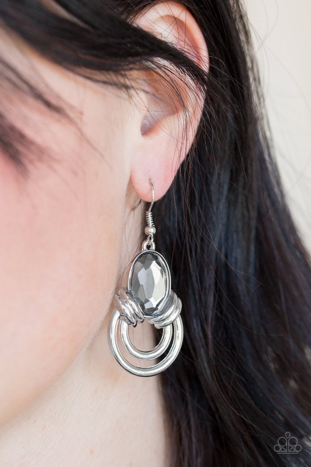 Real Queen Silver Earrings