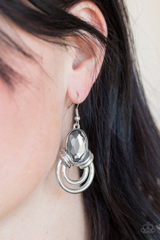 Real Queen Silver Earrings