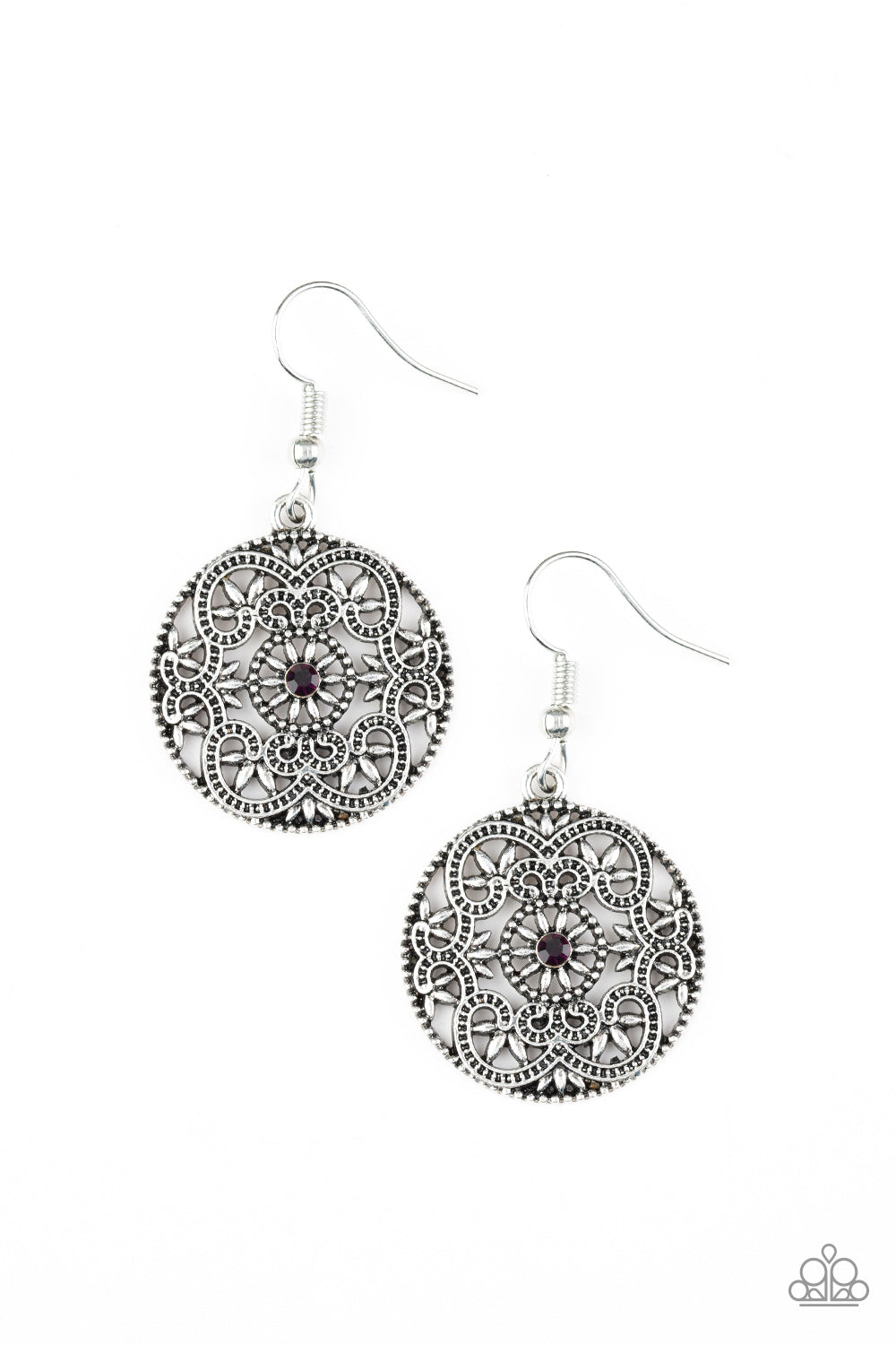 Rochester Royale - Purple Earrings