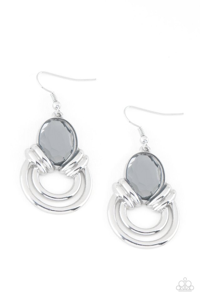 Real Queen Silver Earrings
