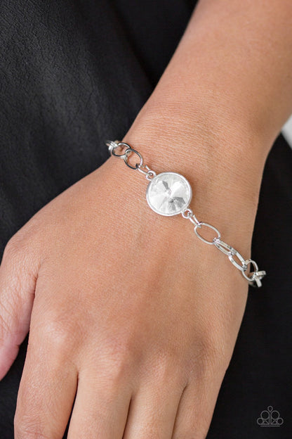 She Sparkles On ~ Silver Necklace With Matching She Sparkles Bracelet -Jewelry Set