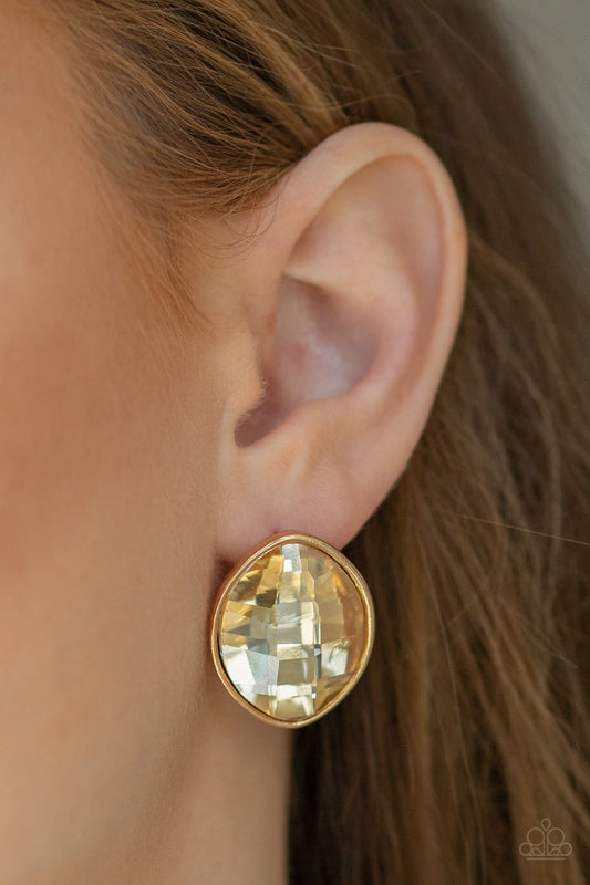 Movie Star Sparkle Gold Post