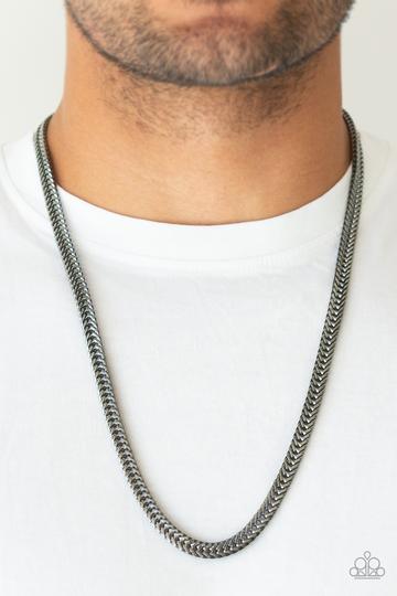 Knockout King Black Urban Necklace