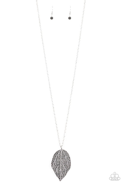 Natural Re-LEAF - Silver Necklace Leaf Necklace