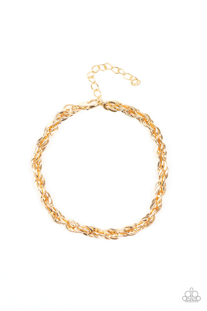 Last Lap - Gold Men's Bracelet