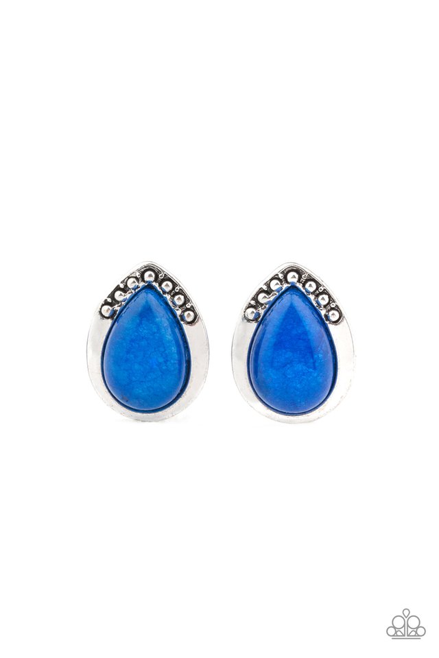 Stone Spectacular Blue Post Earring
