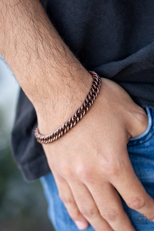 Next Man Up - Men's Copper Bracelet