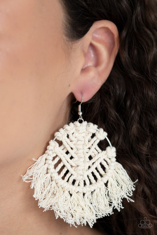 macrame earrings