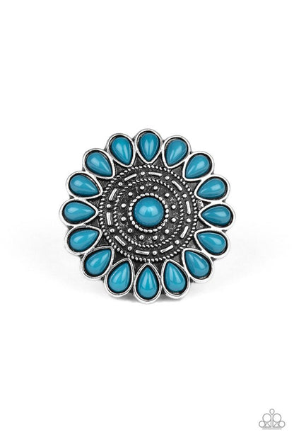 Posy Paradise Blue Ring