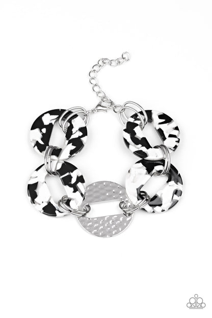 Retro Retrograde Necklace With Matching Retro Recharge Bracelet - Jewelry Set