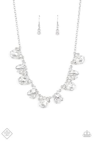 BLING to Attention White Necklace