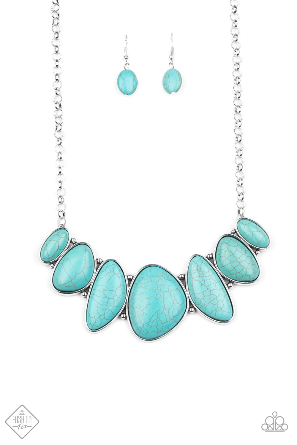 Primitive Blue Necklace