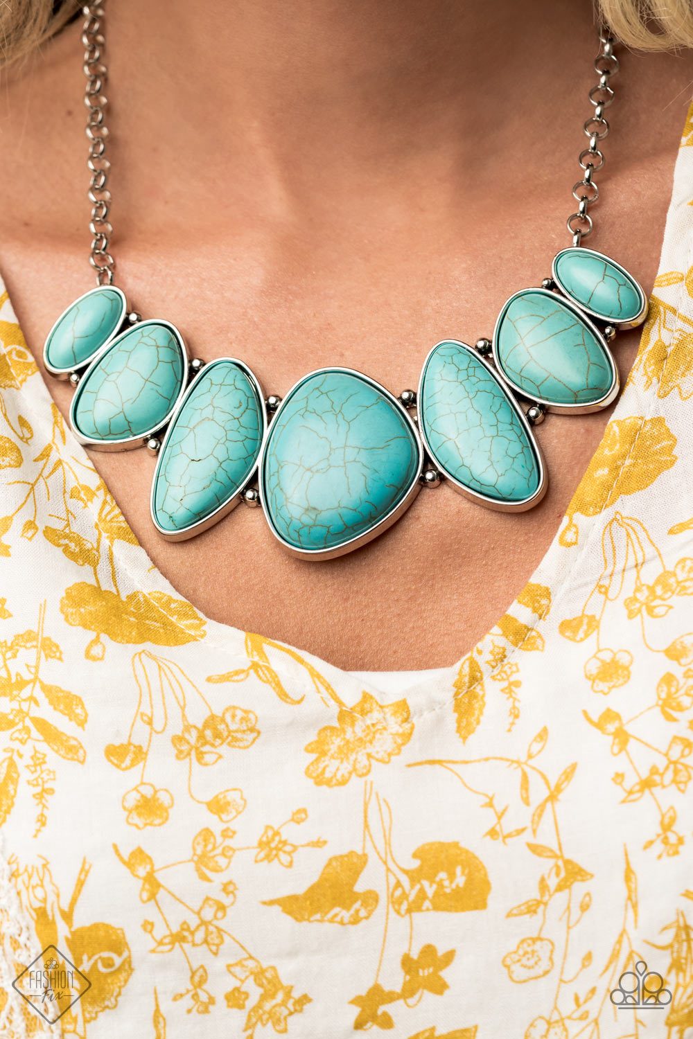 Primitive Blue Necklace