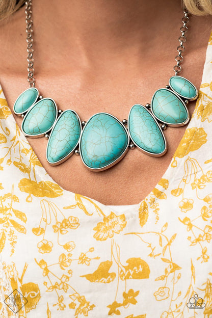 Primitive Blue Necklace