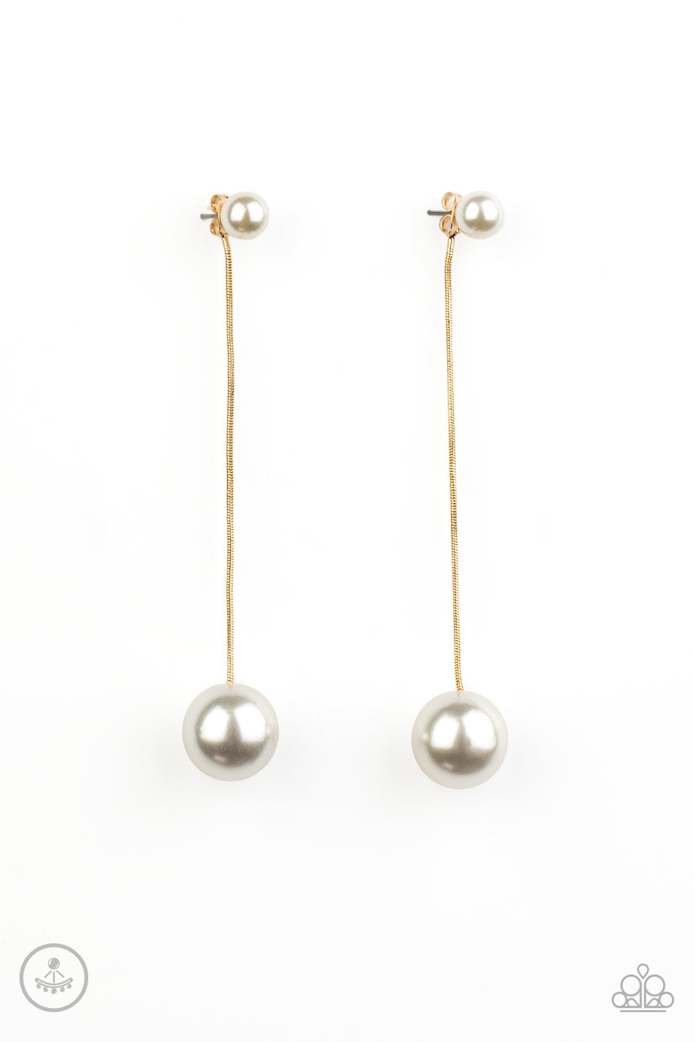 Extended Elegance Gold Earring