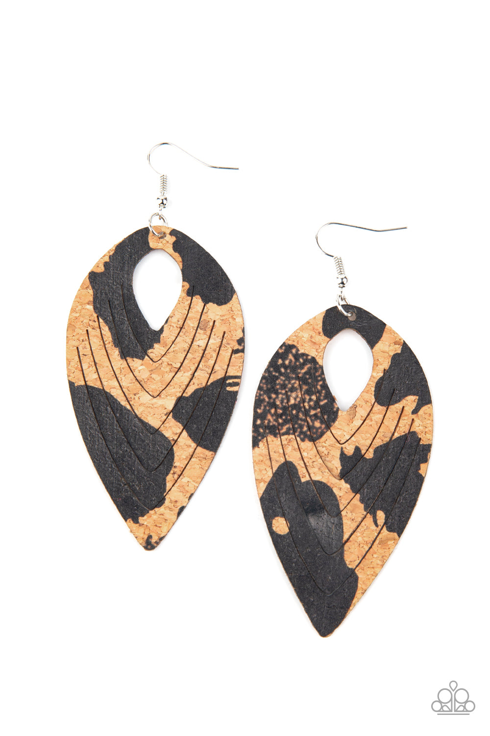 Cork Cabana - Boho Cork Earrings