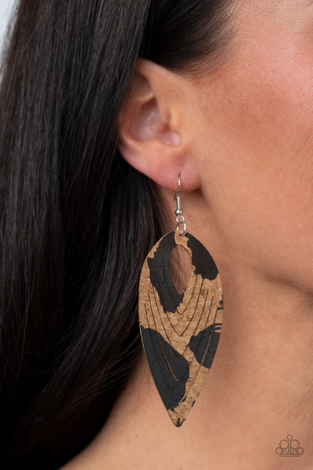 Cork Cabana - Boho Cork Earrings