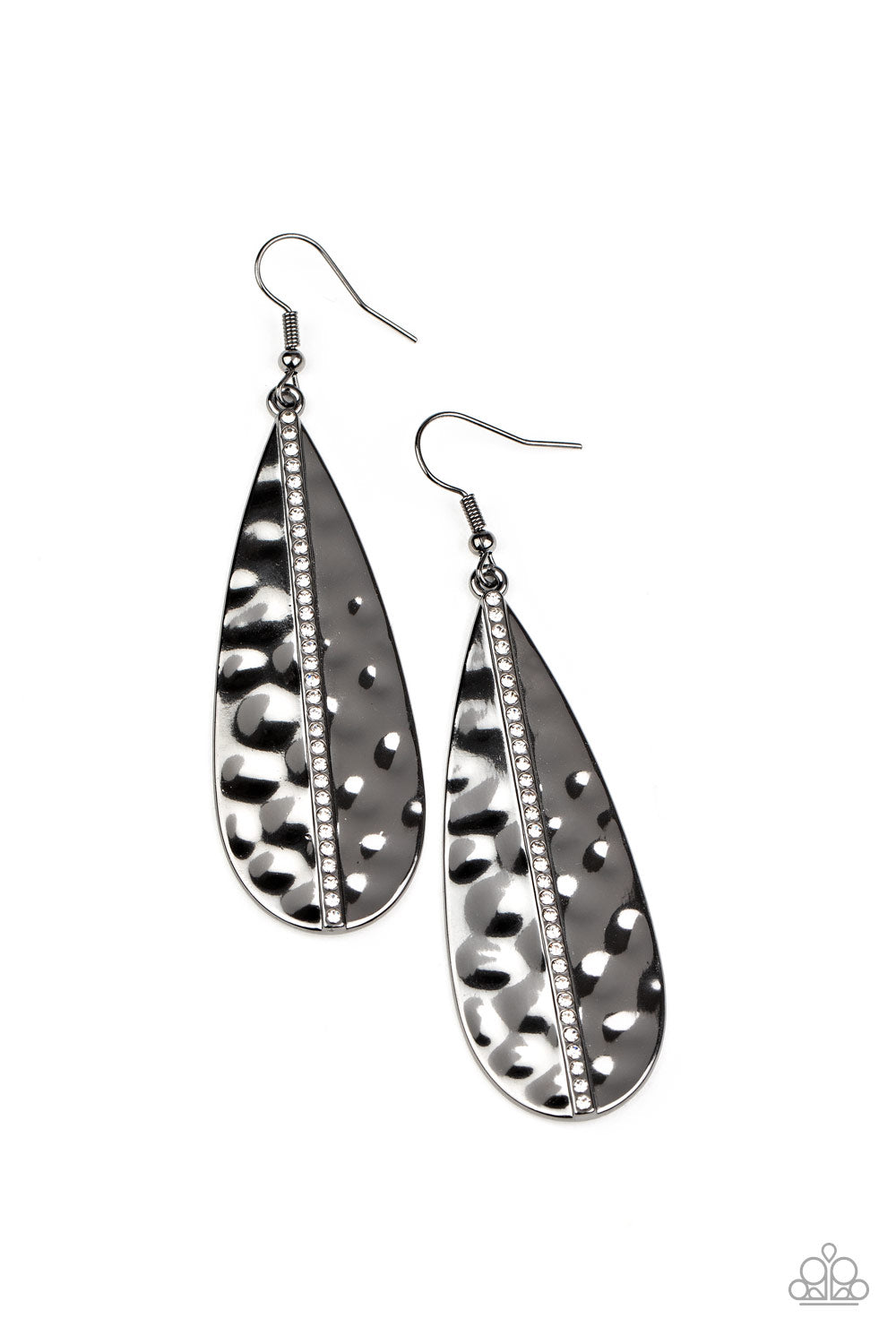 On The Up and UPSCALE Black Earring