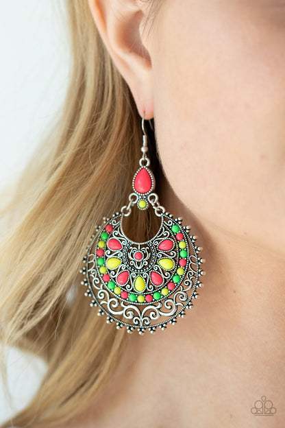 Laguna Leisure - Multi Neon Earrings